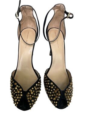 Zara Black high heels sandals